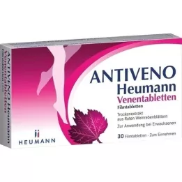 ANTIVENO Heumann damar tabletleri 360 mg film tablet, 30 adet