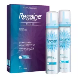 REGAINE Kadın Köpüğü 50 mg/g, 2X60 g