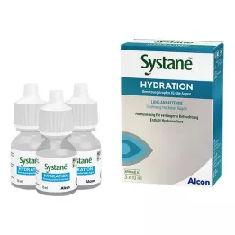 SYSTANE HYDRATION Gözler için kayganlaştırıcı damla, 3X10 ml