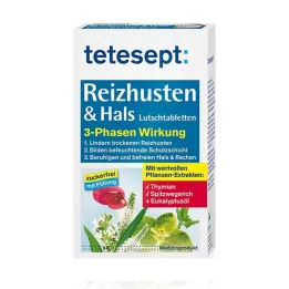 TETESEPT Kuru öksürük &amp; Boğaz pastili, 20 adet