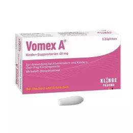 VOMEX Çocuklar İçin Fitiller 40 mg, 5 adet