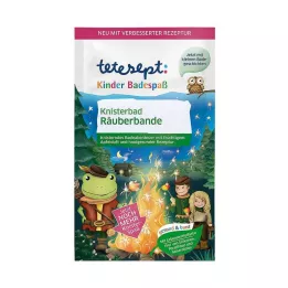 TETESEPT Çocukların banyo eğlencesi hırsızların çatırdayan banyo bandı, 50 gr