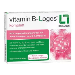 VITAMIN B-LOGES tam film kaplı tabletler, 60 adet