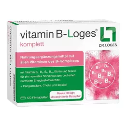 VITAMIN B-LOGES tam film kaplı tablet, 120 adet