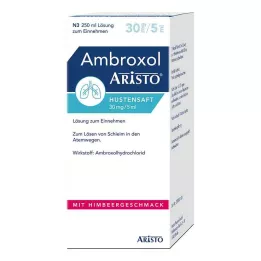 AMBROXOL Aristo öksürük şurubu 30 mg/5 ml oral kullanım için solüsyon, 250 ml