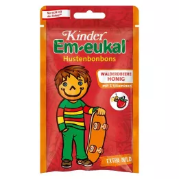 EM-EUKAL Kinder Bonbons Yabani Çilek-Bal zh., 75 g