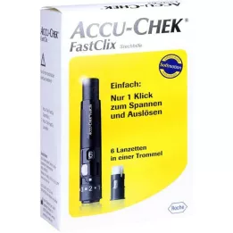 ACCU-CHEK FastClix delme cihazı modeli II, 1 adet