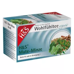 H&S Mate nane filtre torbası, 20X1,8 g
