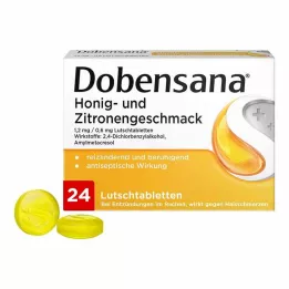 DOBENSANA Bal ve limon aromalı.1.2mg/0.6mg Lut., 24 adet