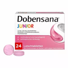 DOBENSANA Junior 1,2 mg/0,6 mg pastil, 24 adet