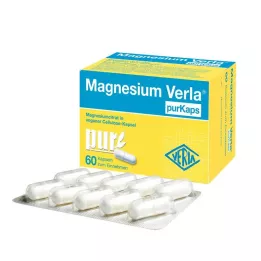 MAGNESIUM VERLA purKaps vegan kapsüller oral kullanım için, 60 adet