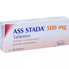 ASS STADA 500 mg tablet, 20 adet
