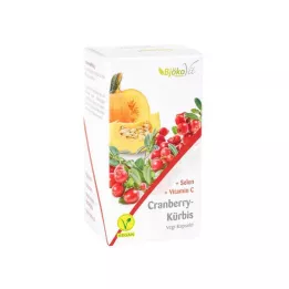 CRANBERRY-KÜRBIS Vegi kapsülleri, 60 adet