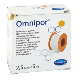 OMNIPOR Sabitleme sıva keçesi 2,5 cmx5 m, 1 adet