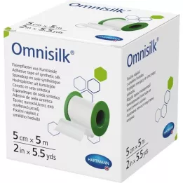 OMNISILK Yapay ipek sabitleme alçısı 5 cmx5 m, 1 adet