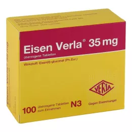 EISEN VERLA 35 mg kaplı tabletler, 100 adet