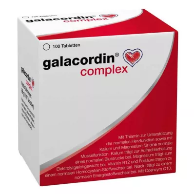 GALACORDIN karmaşık tabletler, 100 adet GALACORDIN karmaşık tabletler, 100 adet