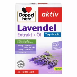 DOPPELHERZ Lavanta Özü+Yağ Tabletleri, 30 adet