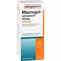 MACROGOL-oranpharm sıvı turuncu, 1000 ml