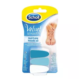 SCHOLL Kadife pürüzsüz tırnak bakım aparatları, 1 parça