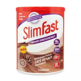 SLIM FAST Toz Cafe au Lait, 438 gr