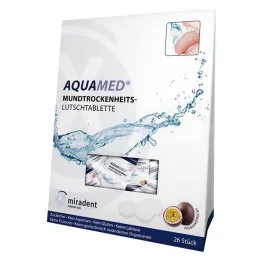 MIRADENT Aquamed ağız kuruluğu pastili, 60 gr
