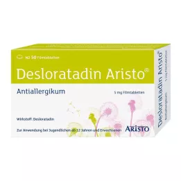 DESLORATADIN Aristo 5 mg film kaplı tablet, 50 adet