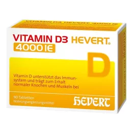 VITAMIN D3 HEVERT 4.000 IU tablet, 90 adet