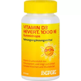 VITAMIN D3 HEVERT 1.000 IU plastik damla, 60 parça