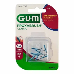 GUM Proxabrush Classic yedek fırçalar 1,4 mm, 8 adet