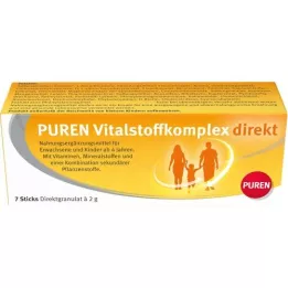 PUREN Hayati madde kompleksi doğrudan granüller, 7 parça