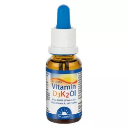 VITAMIN D3K2 Yağı Dr.Jacobs Damlaları, 20 ml