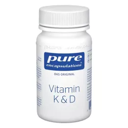 PURE ENCAPSULATIONS Vitamin K & D kapsülleri, 60 adet