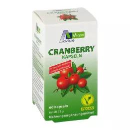 CRANBERRY VEGAN Kapsüller 400 mg, 60 adet