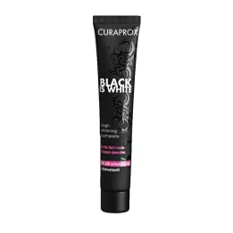 CURAPROX siyah beyaz kömür diş macunu, 90 ml