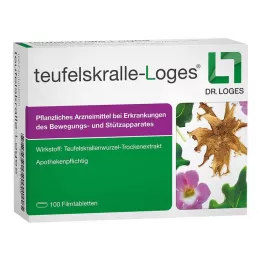 TEUFELSKRALLE-LOGES Film kaplı tabletler, 100 adet