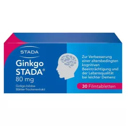 GINKGO STADA 80 mg film kaplı tablet, 30 adet
