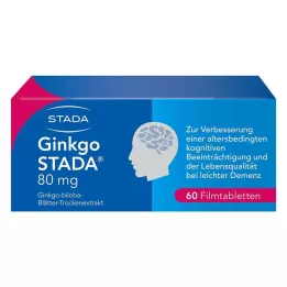GINKGO STADA 80 mg film kaplı tablet, 60 adet