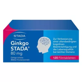 GINKGO STADA 80 mg film kaplı tablet, 120 adet