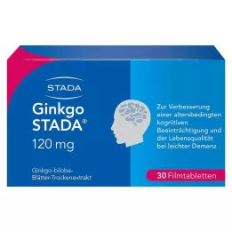 GINKGO STADA 120 mg film kaplı tabletler, 30 adet