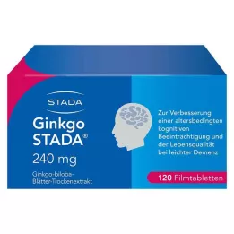 GINKGO STADA 240 mg film kaplı tabletler, 120 adet