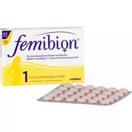 FEMIBION Gebelik 1 D3+800 μg iyotsuz folat, 60 adet