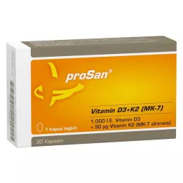 PROSAN Vitamin D3+K2 MK-7 kapsül, 30 adet