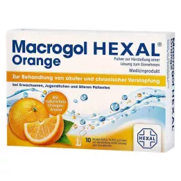 MACROGOL HEXAL Turuncu Plv.z.Her.e.Lsg.z.Einn.Btl., 10 adet