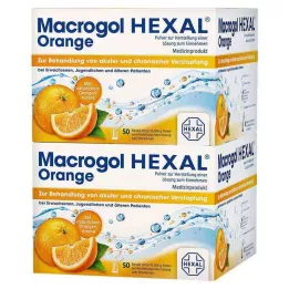 MACROGOL HEXAL Turuncu Plv.z.Her.e.Lsg.z.Einn.Btl., 100 adet