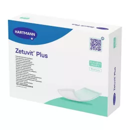 ZETUVIT Plus ekstra güçlü emme kompresi steril 15x20 cm, 10 adet