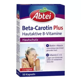 ABTEI Beta-Karoten Plus Cilt Aktif B Vitaminleri Kapsülleri, 50 adet