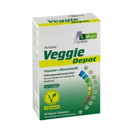 VEGGIE Depo Vitaminler+Mineraller Tabletler, 60 adet