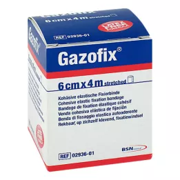 GAZOFIX Sabitleme bandajı kohezif 6 cmx4 m, 1 adet