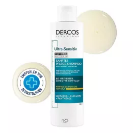 VICHY DERCOS ultra hassas şampuan kuru saç derisi, 200 ml